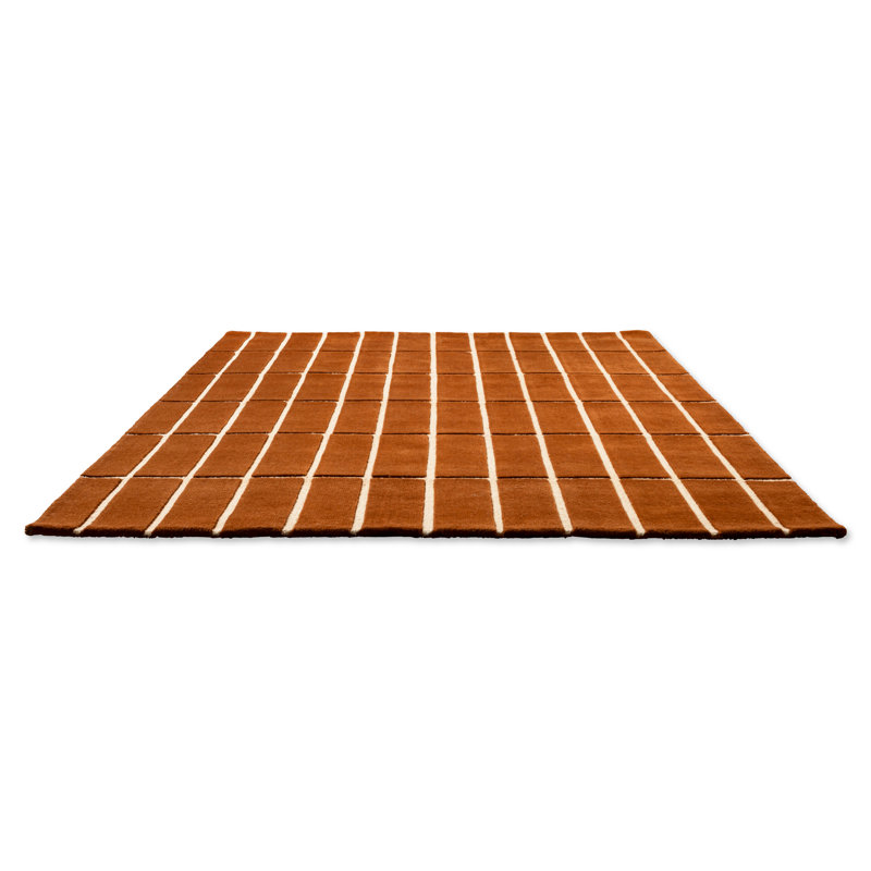 Tiiliskivi Green | 132907, Brown, Rectangle  8'2" x 11'6"