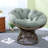Ergonomic Accent Chairs With 360° Swivel, Steel Frame, Modern Style For Home & Outdoor