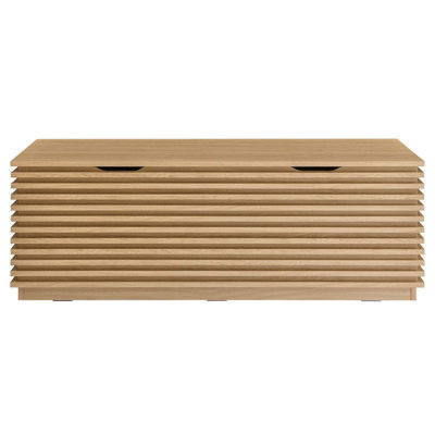 Modway Render 47" Wood Grain Storage Bench