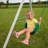 Backyard Discovery Mini Brutus Heavy-Duty Metal A-Frame Swing Set