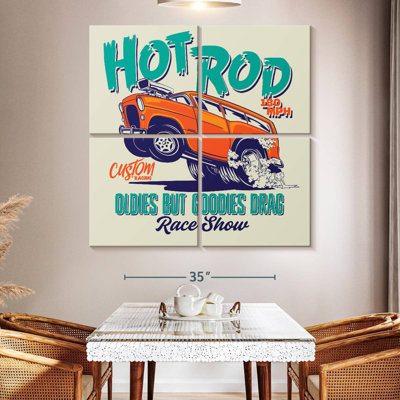 Mehar Hot Rod Race Show Poster