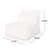 Ettie 3 Ft. Water Resistant Fabric Bean Bag Chair-1189705121
