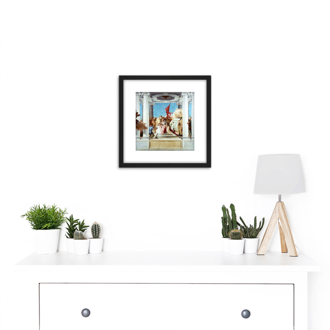 Tiepolo Sacrifice Iphigenia Greek Myth by Giovanni Battista Tiepolo - Picture Frame Painting
