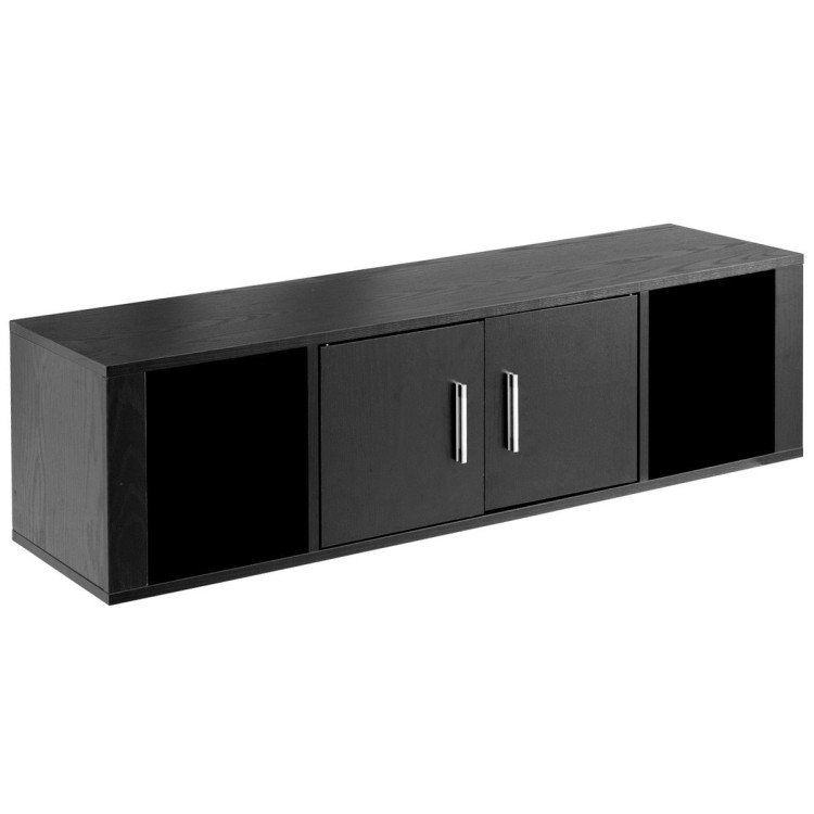 Yonathan Bathroom Cabinet, Black