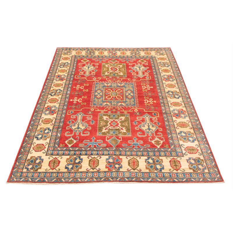 One-of-a-Kind 6'8" X 10'3" New Age Wool Area Rug in