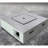 Propane/Natural Gas Concrete Fire Pit - 40000 , Gray Concrete, Rust & Heat , Modern Outdoor Table For Garden, 30X30x11 In, 59 Lbs Output, Gray, Garden Outdoor,