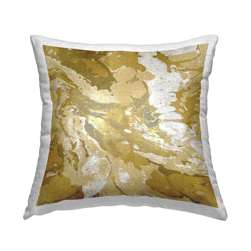 Housse et insert de coussin décoratif carré en polyester pour l'intérieur et l'extérieur