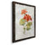 Lin géranium - peinture sur toile encadrée-61358247-61358251