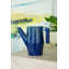Vase de table en céramique bleu 6,875 "