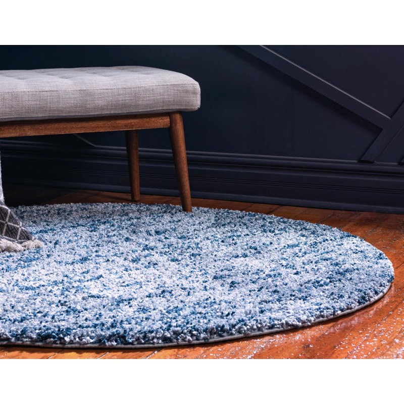 Dejsha Shag Area Rug, Round 99cm