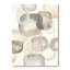 Impression sur toile pierre zen, reproduction de spa gris neutre - Pierres grises ovales neutres II-55952672