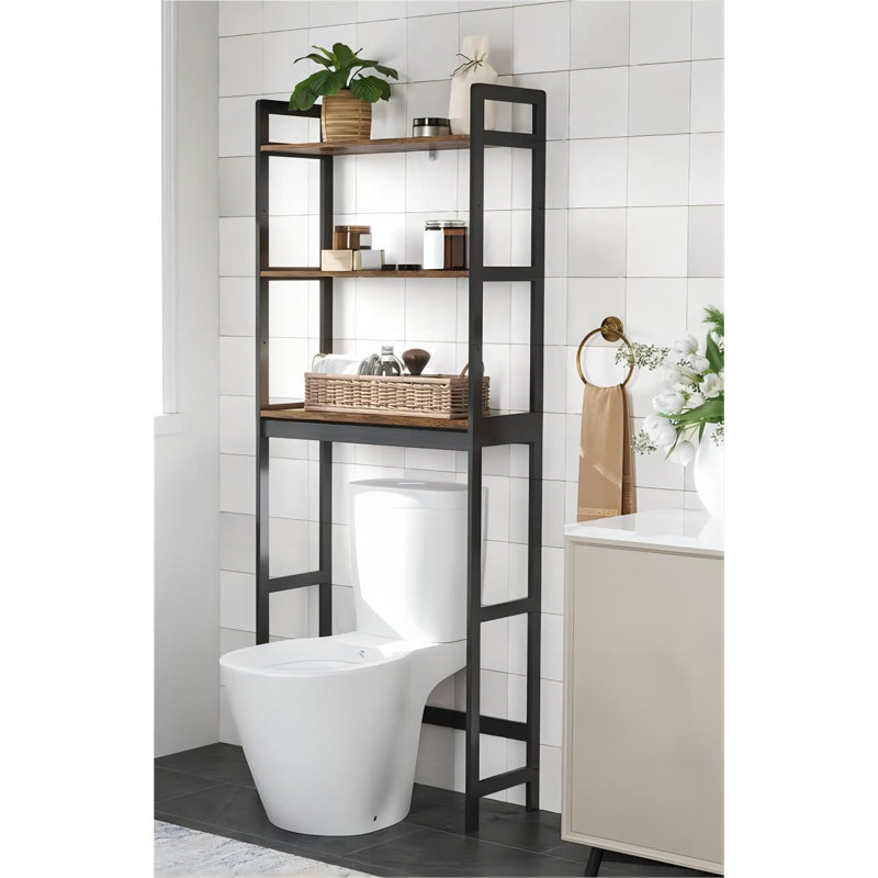 Rangement autoportant au-dessus de la toilette Fulp