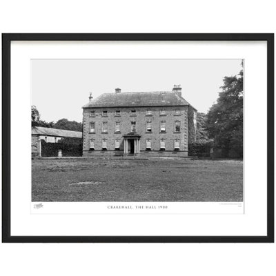 Crakehall, The Hall 1900 - Single Picture Frame Print