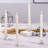 12-Piece Glass Taper Candle Holders Set, Clear Crystal Candle Sticks For Wedding Centerpieces, Table Decorations And Home Decor-564199071