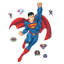Décalcomanie murale Superman Global Hero