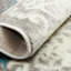 Tapis géométrique gris / bleu-92566426