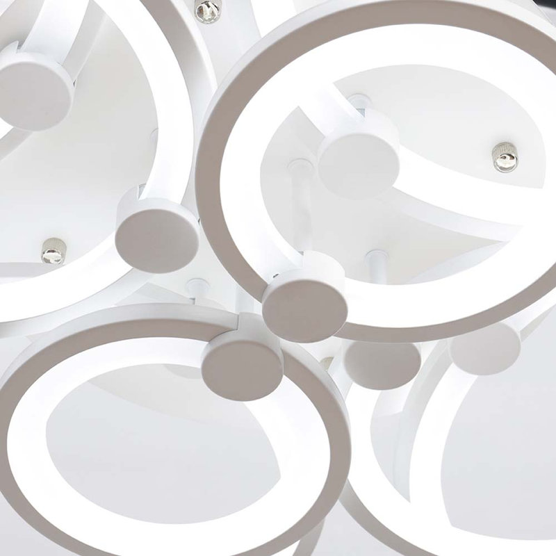 Berkowitz LED Semi Flush Mount