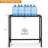 Outdoor  Black Rectangular Metal Bar Table