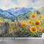 Murale paysage de tournesol-179127819