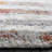 Joua Striped Blue Rust/Ivory Area Rug-111784054