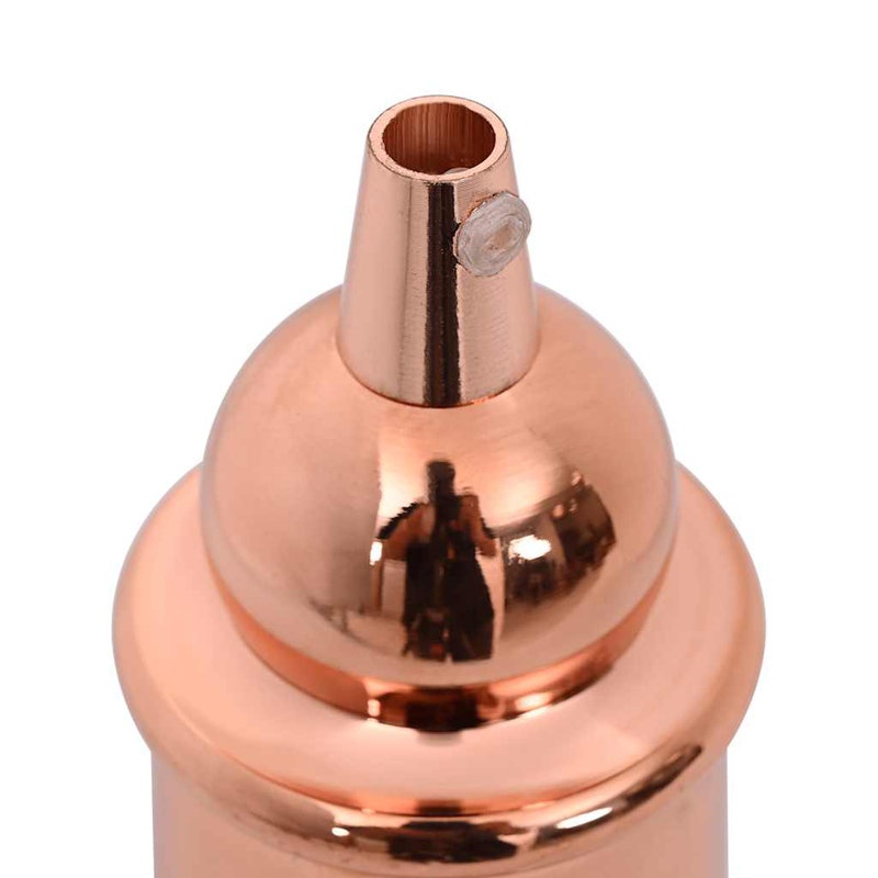 Symple Stuff Lamp Holders 2 Pcs Red Bronze E27, Rose Gold