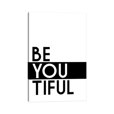 Be You - Wrapped Canvas Print