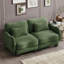 Sofa deux places avec coussin et accoudoirs-395057396