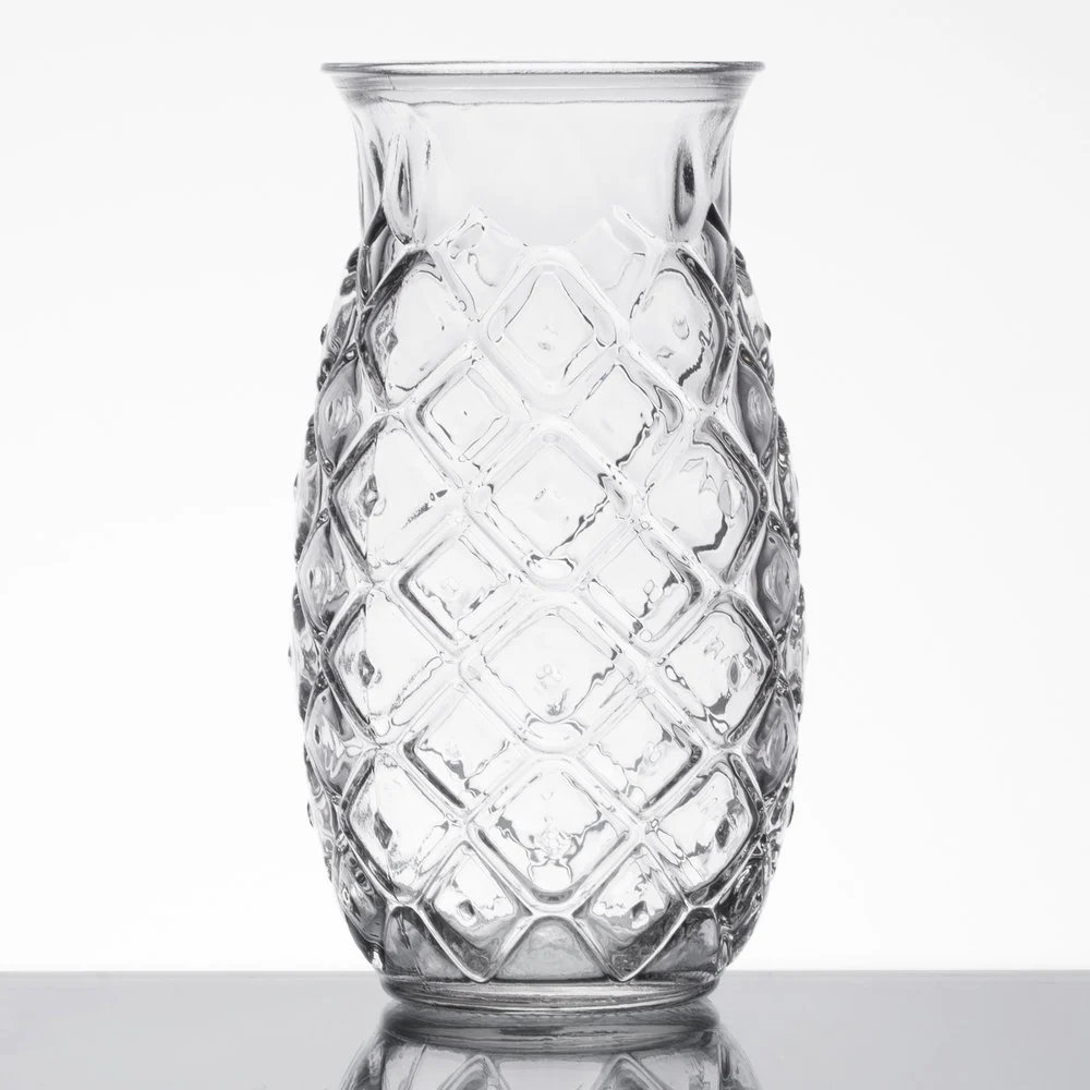 Tiki Libbey Pineapple Glasses, Set Of 4 (part 