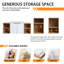 Ensemble de meuble-lavabo simple 47,84 po avec plateau en céramique Hirva