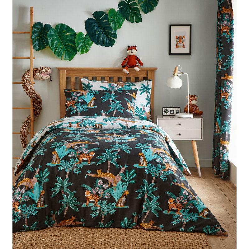 Amani Cotton Blend Semi Sheer Curtains Pair