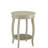 Aberta Antique White Finish Accent Table-804804767