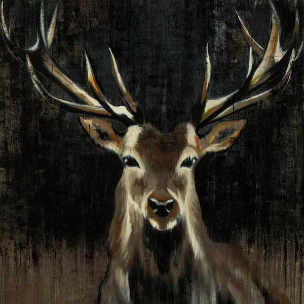 «Young Buck» par Liz Jardine - Impression sur toile