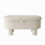 Banc de rangement rembourré avec couvercle relevable