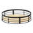 Cal-Mil Madison 12 1/2" X 7" Round Metal / Reclaimed Bamboo Reversible Display Riser 22606-7-13 95D163D1ABAB439DA93CD359EF7B9480-337647049