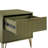 20 Fluted 2-Drawer Nightstand | Olive Green & Gold Accent | Gift Idea-355293140-355293161