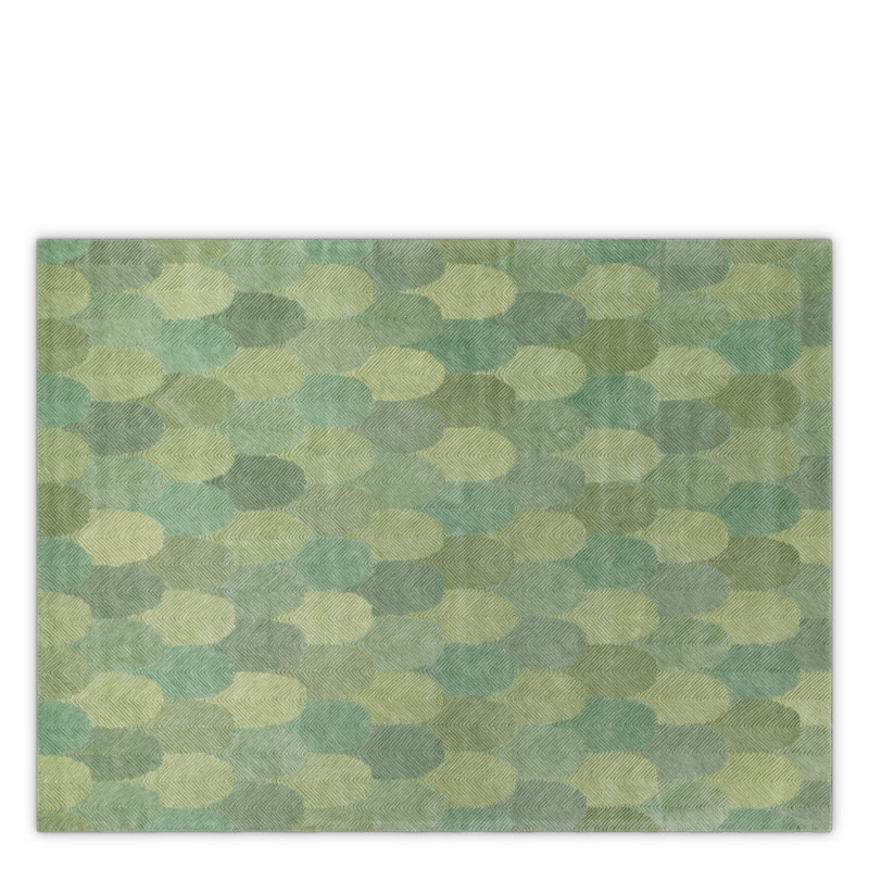 Rug Mayfield Green, Rectangle 9'11'' x 13'2''