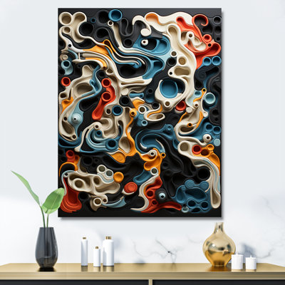 Owls Line Realms sur impression sur toile