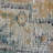 Hand-Knotted Turkish Wool Rug in Vintage Style Ideal for Small Spaces and Door Mat with Brown Tones