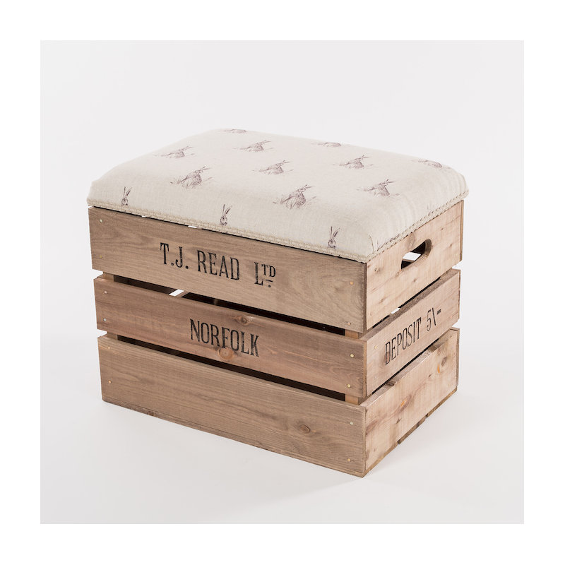 Cavin Solid Wood Accent Stool