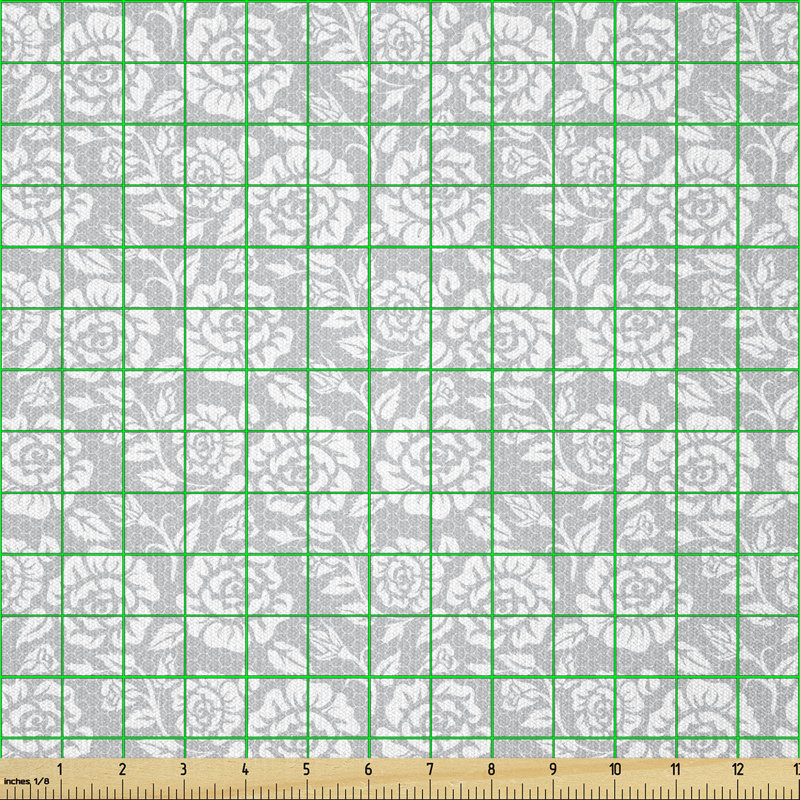 Corty Floral Buds Leaves Lace Multi-Purpose Fabric