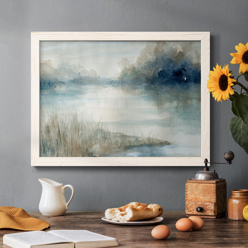 Still Still Waters, Blanc, H 28 po x l 42 po x P 1,5 po