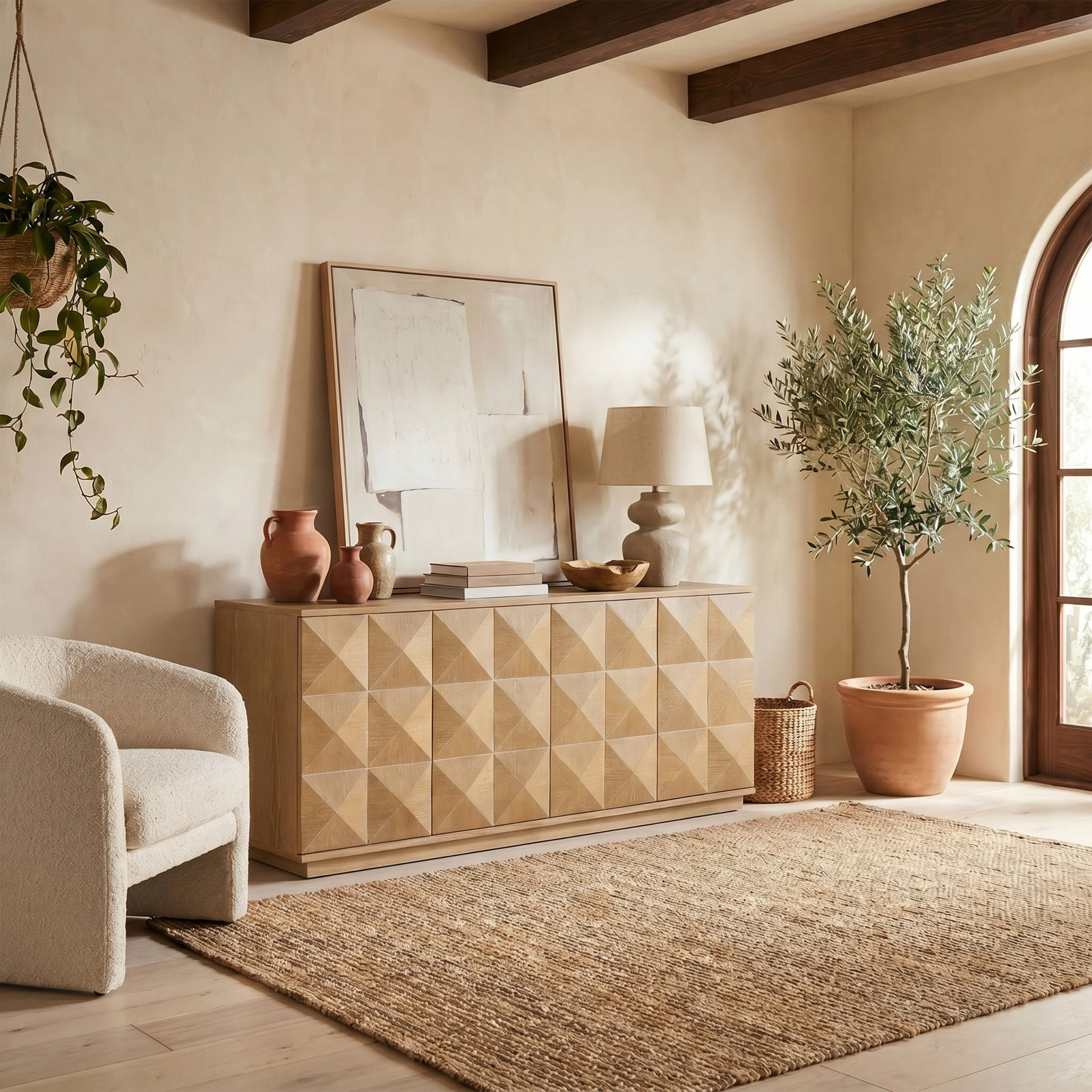 Iriye 63'' Sideboard, Natural