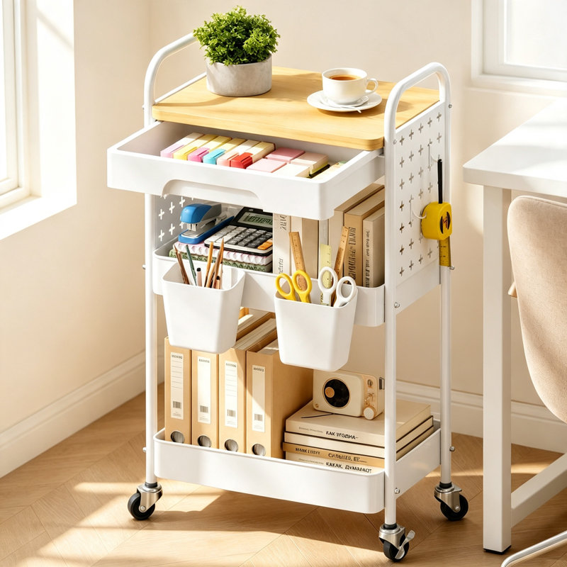 76 cm H x 42 cm W Utility Cart