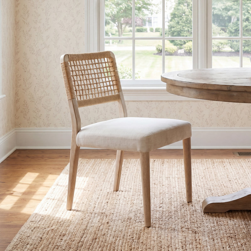 Chaise Shoreline (ensemble de 2), Crème, crème