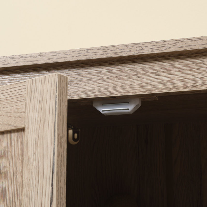 Freestanding 4-Door Kitchen Pantry