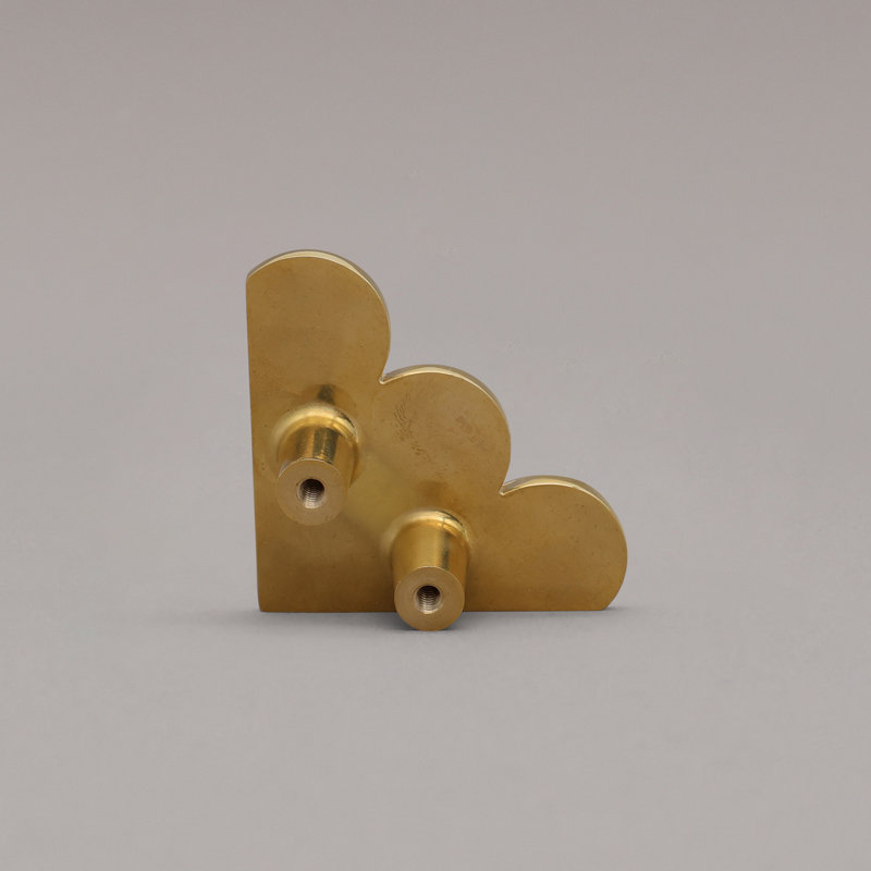 Cloud Pull, Unlacquered Brass