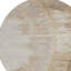 Tapis beige rond 8 po