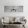 Low Angle View Of A Basketball Hoop - Wrapped Canvas Panoramic Print