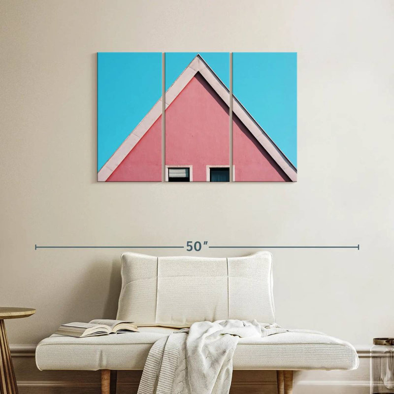 Lilie superbe bâtiment rose, H 24 po x l 38 po