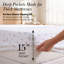 Literie 3 pièces Southshore Fine Linens, draps blancs à motifs floraux, motif Rose Whisper, pour lit simple-135031055-135031065